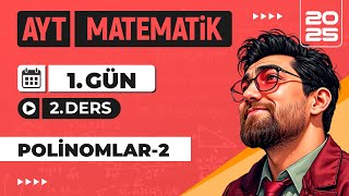 90 Günde AYT Matematik Kampı  1Gün 2 Video  Polinomlar2  2025  merthoca [upl. by Gorga790]