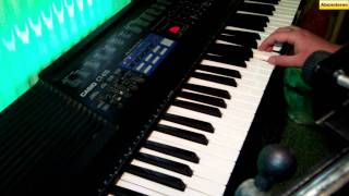 Casio CT655 Old Family Retro Synthesizer even MIDI Keyboard GERMAN [upl. by Renzo]