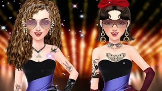 Fashion show game night party makeup and dressup  fashionshow barbie games [upl. by Doone]