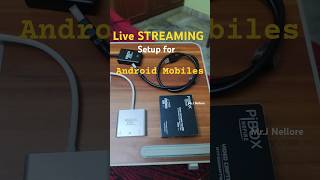 Complete BGMI Streaming Setup for Android Mobile ✌️ Live Streaming bgmi pubg mrjnellore [upl. by Etsirk]