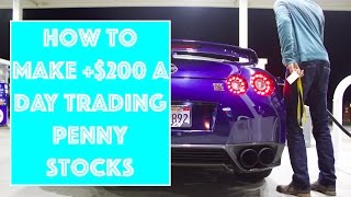 Making 200 A Day Trading Penny Stocks How To Trade NUGT amp GALE  Episode 3 [upl. by Glynn]