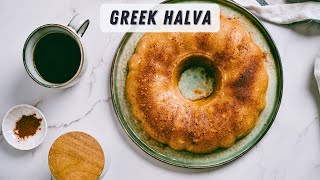 Greek Halva Recipe [upl. by Ettennyl]