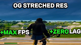 How To Get STRETCHED RESOLUTION in Fortnite OG Best Stretched Resolution [upl. by Jorgenson]