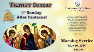 Trinity Sunday First Sunday after Pentecost Mass with Hymns from the Pro Cathedral of St Mary 615 [upl. by Ehudd]