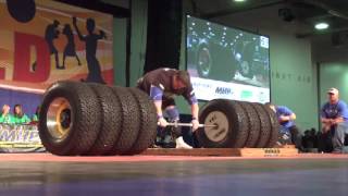 Homem ergue 523 kg em competição e bate recorde mundial nos EUA [upl. by Hoon993]