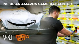 Inside Amazon’s Meticulous SameDay Delivery Strategy  WSJ Shipping Wars [upl. by Aticnemrac]