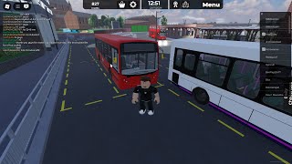 driving the e200 in Croydon from Thornton Heath Pond to Thornton Heath High Street to West Croydon [upl. by Nalyak]