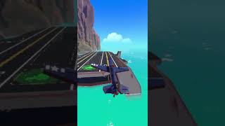 F6F Hellcat vs Trailmakers physics trailmakers airplanes ww2 [upl. by Lunseth]