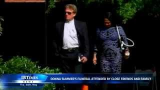 Donna Summers funeral attended by close friends and family [upl. by Verene]