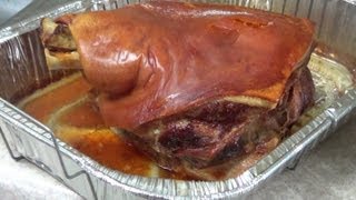 A Simple Way to Roast a Pork Leg  Christmas Holiday New Years Eve Family dinner [upl. by Yearwood511]