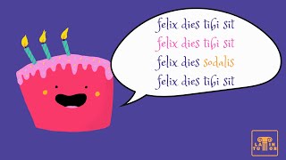 Happy Birthday in Latin [upl. by Nohsav]