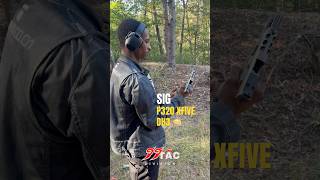 SIG P320 XFIVE DH3 First Shots Shorts Guns Viral [upl. by Brainard685]