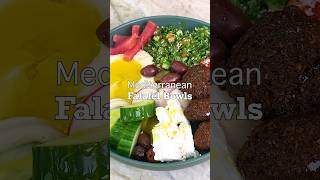 Easy Mediterranean Diet Recipe Falafel Bowl mediterraneandiet shorts [upl. by Pani]