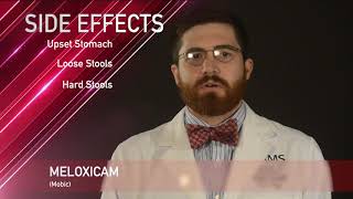 Meloxicam or Mobic Medication Information dosing side effects patient counseling [upl. by Issiah]