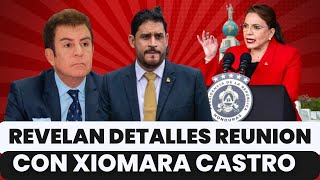 XIOMARA CASTRO REVELAN DETALLES SALVADOR NASRALLA LOS VAMOS A SACAR [upl. by Eidde]