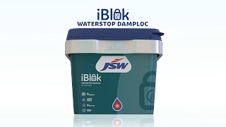 iBlok Waterstop Damploc  Product Feature Video [upl. by Odnalro]