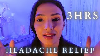 ASMR for Headaches  3 HOURS of Head Treatments for Pain  ASMR Roleplay [upl. by Malony]