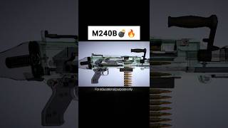 M240B How This Powerful Machine Gun Works  Quick Breakdown [upl. by Levina]