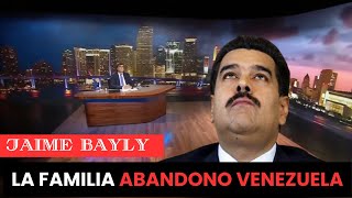 JAIME BAYLY LA FAMILIA ABANDONO VENEZUELA [upl. by Eelarat]