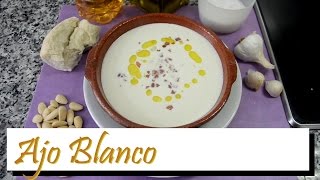 ¿Cómo hacer Ajo Blanco Las Recetas del Hortelano [upl. by Oirevlis134]