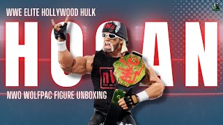 Hollywood Hulk Hogan NWO Wolfpac Elite Figure  AP Unboxing [upl. by Llertnauq]