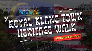 Royal Klang Town Heritage Walk Merdeka 2023 [upl. by Oluap407]