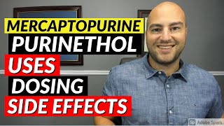 Mercaptopurine Purinethol  Uses Dosing Side Effects  Pharmacist Review [upl. by Zoi]