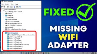 How to Fix Any Wireless Adapter Not Working Problems in Windows 10 [upl. by Ocire]