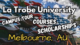 La Trobe University campus tour Melbourne Australia 4K [upl. by Ididn]