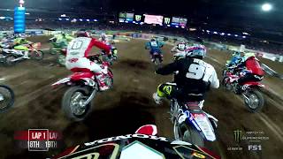 GoPro Cole Seely Main Event 2018 Monster Energy Supercross from Glendale [upl. by Niveek530]