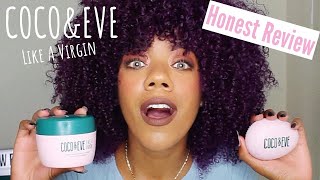 Coco amp Eve Like a Virgin Hair Mask Natural Hair Honest Review [upl. by Homans]