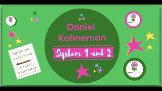 Thinking Fast and Slow by Daniel Kahneman Animated Summary with focus on System 1 amp 2 [upl. by Llehsyar]