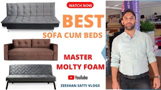 Master Molty Foam Sofa Cum Bed  The Ultimate DualPurpose Furniture [upl. by Saideman]