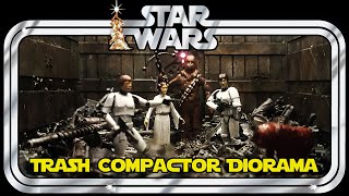 Star Wars Trash Compactor Diorama Build [upl. by Alyakim]