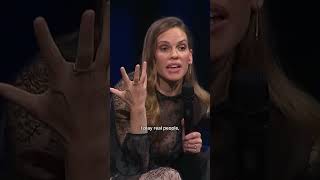 Hilary Swank addresses that episode of The Office 💔 [upl. by Mencher]