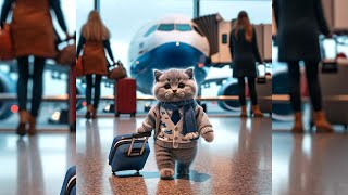 Cat going on holiday 😻 😻 [upl. by Nevar]