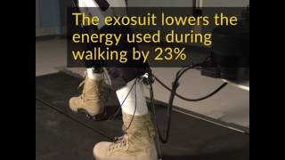 Wearable robots make walking easier [upl. by Navonod]