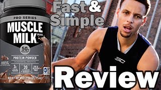 Muscle Milk Pro Series Protein Review [upl. by Hyps]