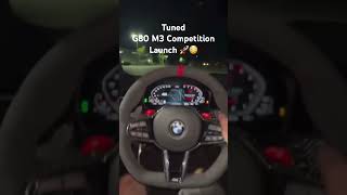 Insane Tuned G80 M3 Xdrive Launch🔥 Spinning All 4 Wheels 💀🚀 Owner S58King🫡 [upl. by Greenquist78]