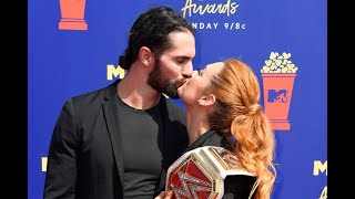 Seth Rollins talks about dating Becky Lynch wwe sethrollins beckylynch [upl. by Nyre]