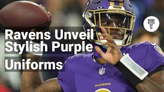 Ravens Fans Love New Purple Uniforms Against Bengals [upl. by Akehsay843]