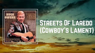 Buck Owens  The Streets Of Laredo Lyrics 🎵 [upl. by Aivatan376]