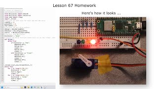 Raspberry Pi Pico W  Lesson 67 Homework Solution [upl. by Polly857]