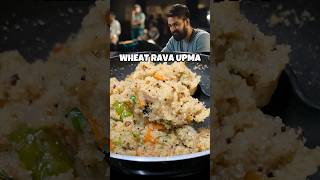 Wheat rava up a samantha recipeoftheday recipeshorts recipeshorts trending upma breakfast [upl. by Asus]