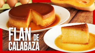 😋 Cómo Hacer FLAN DE CALABAZA sin Horno ► Receta con Leche Condensada [upl. by Goltz]