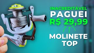 😲 MELHOR MOLINETE BOM E BARATO Para iniciantes não tem nada igual no mercado [upl. by Carman]