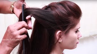 Simple HairstyleHair style girlparty hairstylesAwesome hairstylesbeautiful hairstyles [upl. by Ykceb]