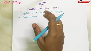 Applets introduction and types of applets in java  53  java course in telugu [upl. by Cristiano647]