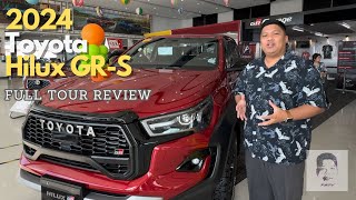 2024 Toyota Hilux GRS FULL TOUR REVIEW [upl. by Shiri29]