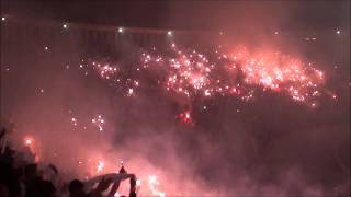 Santos tri campeão da Libertadores  A maior festa da história do Pacaembú [upl. by Atterahs]